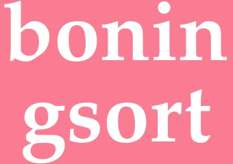 Synonym boningsort