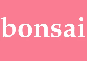 Synonym bonsai