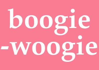 Synonym boogie-woogie