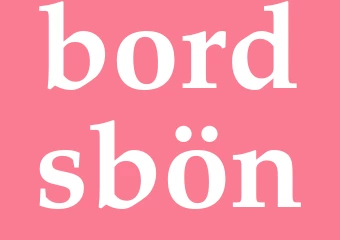 Synonym bordsbön