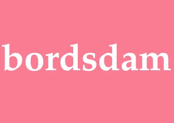 Synonym bordsdam