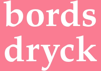 Synonym bordsdryck