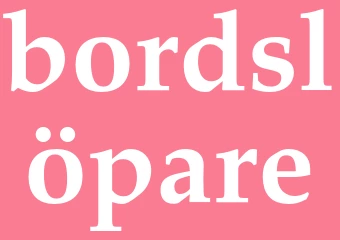 Synonym bordslöpare