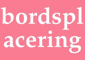 Synonym bordsplacering