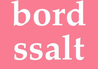 Synonym bordssalt