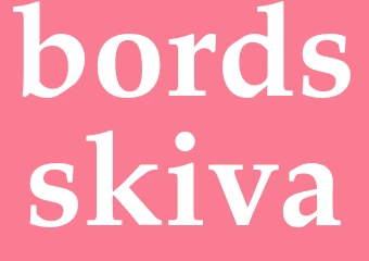 Synonym bordsskiva