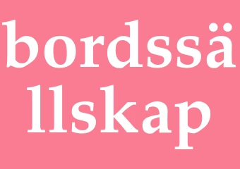 Synonym bordssällskap