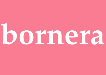 Synonym bornera