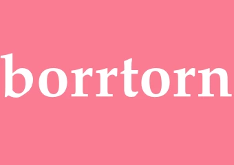 Synonym borrtorn