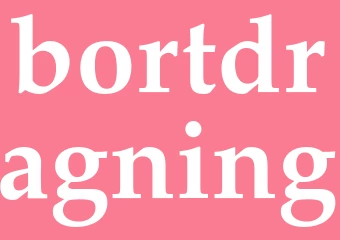 Synonym bortdragning