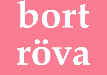 Synonym bortröva