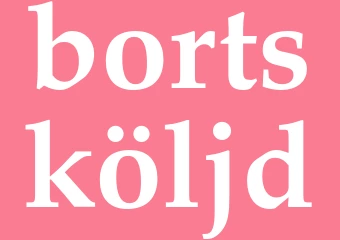 Synonym bortsköljd
