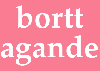 Synonym borttagande