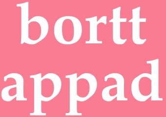 Synonym borttappad