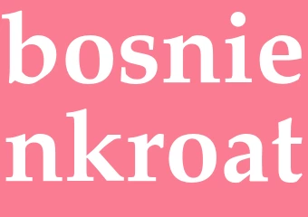 Synonym bosnienkroat