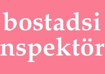 Synonym bostadsinspektör
