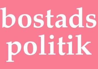 Synonym bostadspolitik