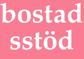 Synonym bostadsstöd