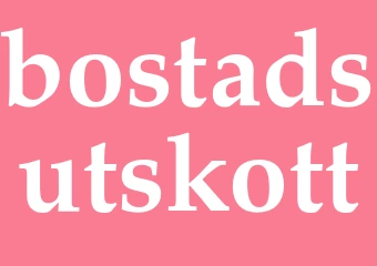 Synonym bostadsutskott