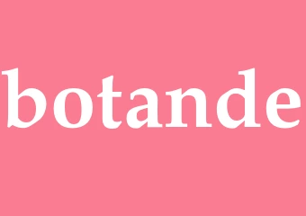 Synonym botande