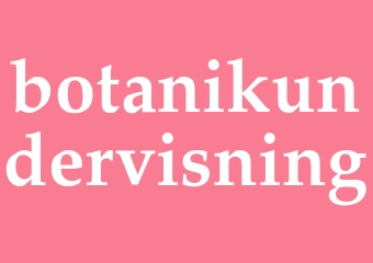 Synonym botanikundervisning