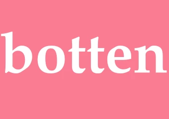 Synonym botten