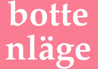 Synonym bottenläge
