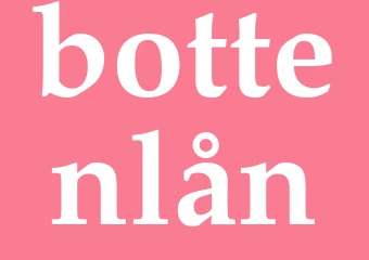 Synonym bottenlån