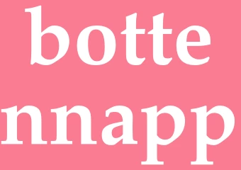 Synonym bottennapp