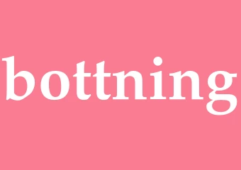 Synonym bottning
