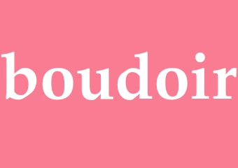 Synonym boudoir