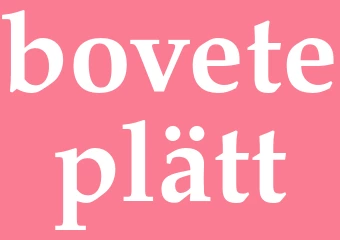 Synonym boveteplätt