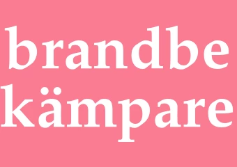 Synonym brandbekämpare