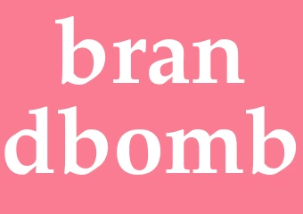 Synonym brandbomb