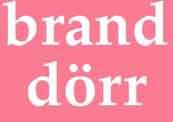 Synonym branddörr
