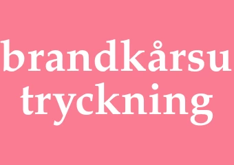 Synonym brandkårsutryckning