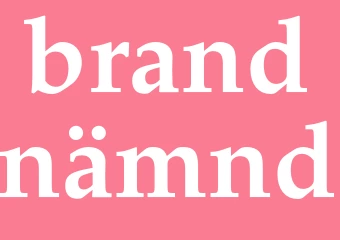 Synonym brandnämnd