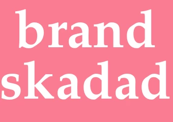 Synonym brandskadad