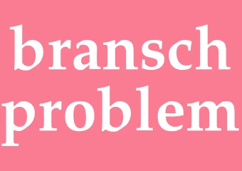 Synonym branschproblem