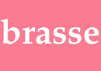 Synonym brasse