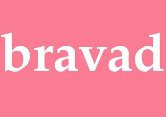 Synonym bravad