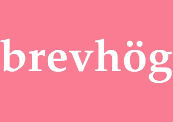 Synonym brevhög
