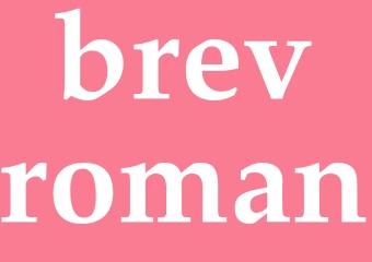 Synonym brevroman