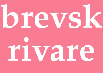 Synonym brevskrivare