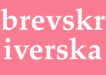 Synonym brevskriverska
