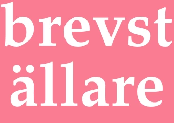 Synonym brevställare