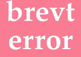 Synonym brevterror