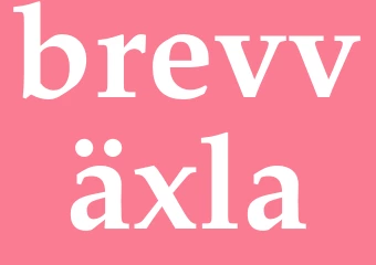 Synonym brevväxla
