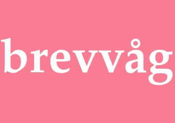 Synonym brevvåg