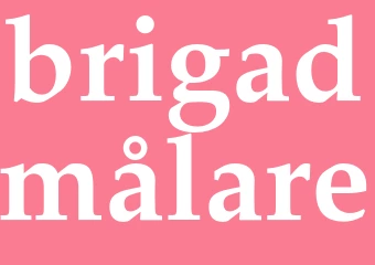 Synonym brigadmålare